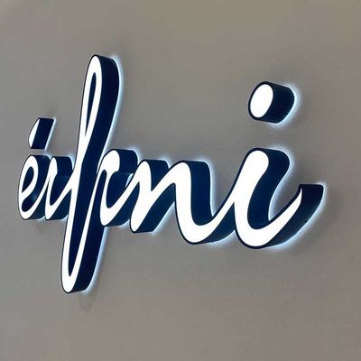 3d Illuminated Indoor Logo Signs Letter Untuk Toko Eceran CE ROHS UL