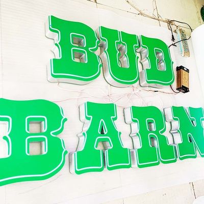 ODM Led 3d Aluminium Letters 10cm Acrylic Alphabet Light Box