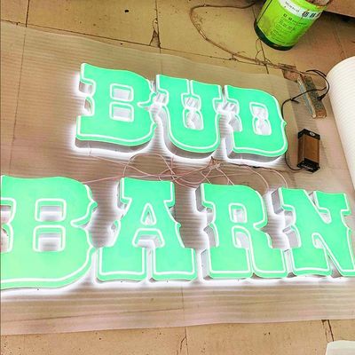 ODM Led 3d Aluminium Letters 10cm Acrylic Alphabet Light Box