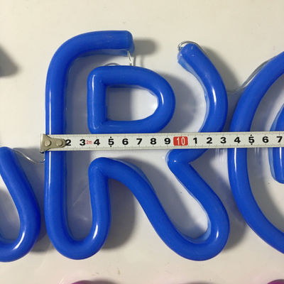 PVC Akrilik Fleksibel Neon Sign Shop Signage Dekorasi Luar Ruangan