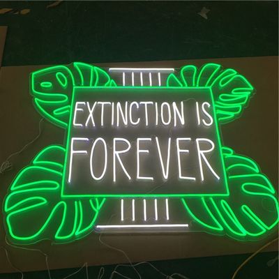 Dekorasi Indoor Led Light Up Neon Letters IP65 Tahan Air