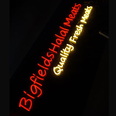 Restoran Kustom Led Neon Sign 22 Warna Untuk Rumah CE ROHS