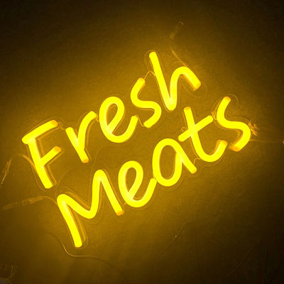 Restoran Kustom Led Neon Sign 22 Warna Untuk Rumah CE ROHS