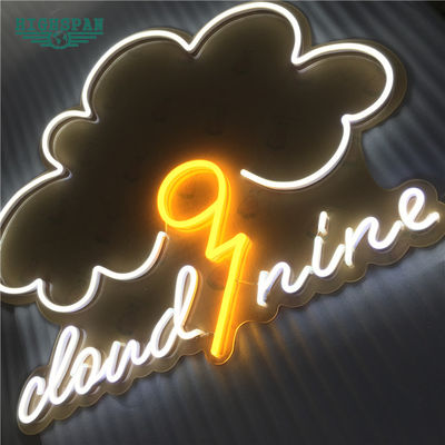 Resin Silikon LED Neon Sign Dekorasi Rumah Merah Muda Lampu Dinding Neon OEM ODM