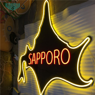 Resin Silikon LED Neon Sign Dekorasi Rumah Merah Muda Lampu Dinding Neon OEM ODM