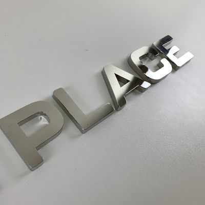 HIGHSPAN Custom Logo Metal Letter Sign SS304 Untuk Kantor