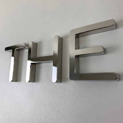 HIGHSPAN Custom Logo Metal Letter Sign SS304 Untuk Kantor