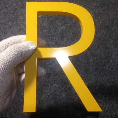 15mm 3d Kristal Akrilik Surat Tanda UV Dicetak Logo Tidak Beracun