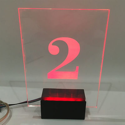 Pintu Depan Besar RGB Led Tanda Nomor Rumah Plakat 50000 Jam