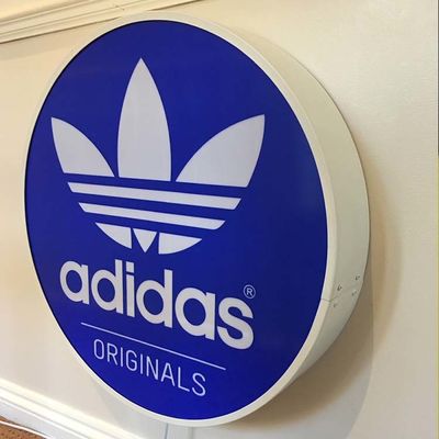 Logo Kustom Led Light Up 50-200mm Tebal Iklan Luar Ruangan