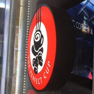 Logo Kustom Led Light Up 50-200mm Tebal Iklan Luar Ruangan