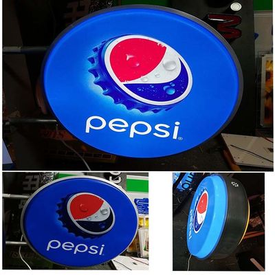 Outdoor Anti UV Vacuum Forming Light Box Signage Thermoforming Dua Sisi