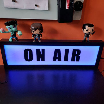 Led Depan Terbuka Light Box Signage Warna PMS Illuminated 3D Acrylic Logo