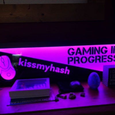 Led Depan Terbuka Light Box Signage Warna PMS Illuminated 3D Acrylic Logo