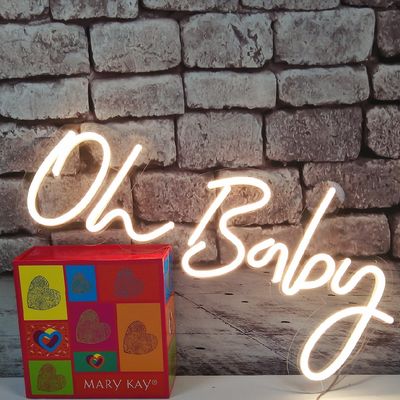 Dekorasi Indoor Led Light Up Neon Letters IP65 Tahan Air