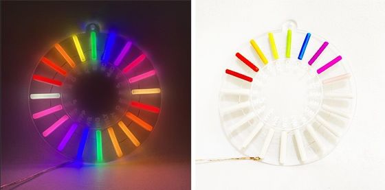 Tanda LED Sisi Dua Indoor/Outdoor SMD5050 Sumber Cahaya untuk Iklan yang Menarik Mata