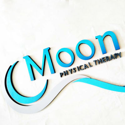 3d Laser Cut Akrilik Surat Tanda Emas Dicat Sutra Disaring Nama Toko