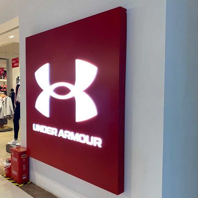 Tanda Bangunan Hotel Stainless Steel Acrylic Led Illuminated Channel Letters