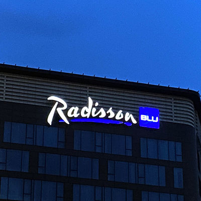 Menarik Tahan Lama 3d Surat Tanda Led Channel Acrylic Restaurant Papan 3mm