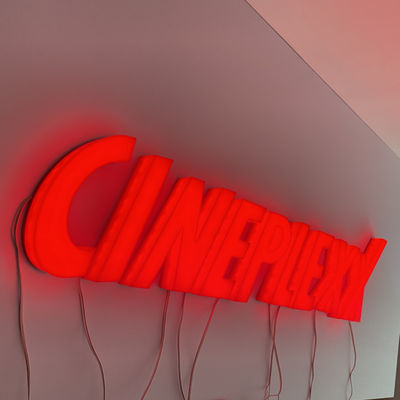 Kustom Huruf 3d Huruf Tanda Grafiti Keren Alfabet Dc12v 5cm