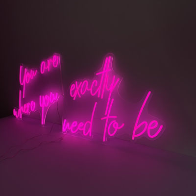 HIGHSPAN Personalized 3d Neon Channel Letters Dengan Papan Akrilik