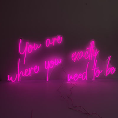 HIGHSPAN Personalized 3d Neon Channel Letters Dengan Papan Akrilik