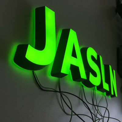 Alfabet Besar LED Huruf Akrilik Logo Super Terang Luar Ruangan Tahan Air