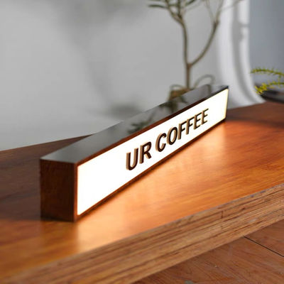 Stainless Steel Single Sided Light Box Signage 3D Signboard Periklanan Luar Ruangan