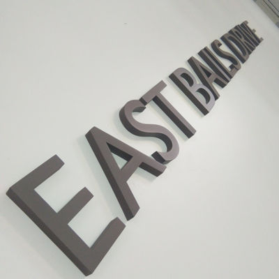 Huruf Logam 3D Depan Toko 12V Tahan Air