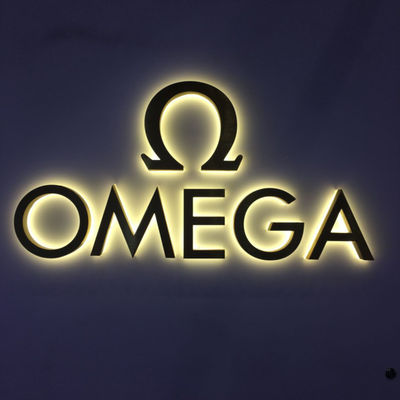 Led Illuminated 3D Letter Sign Board Untuk Toko Indoor Outdoor