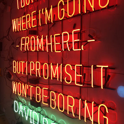 Toko Dekorasi Bingkai Logam Neon Light Word Signs For Wall