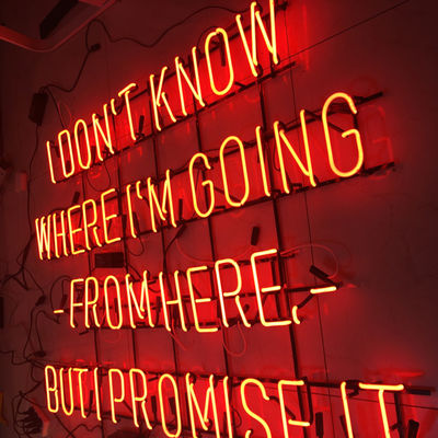 Toko Dekorasi Bingkai Logam Neon Light Word Signs For Wall