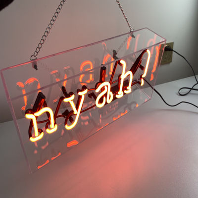 Eye Catching 12VDC Kustom Neon Sign Light Box Berdiri Bebas