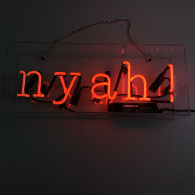 Eye Catching 12VDC Kustom Neon Sign Light Box Berdiri Bebas
