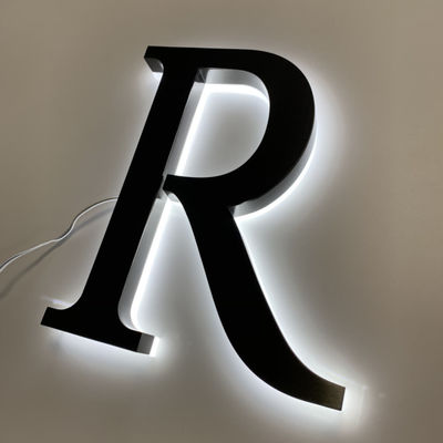 Outdoor Alphabet Led Letter Lights Signboard Halo Lit Sign Letters
