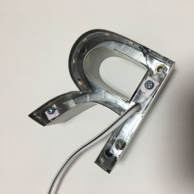 HIGHSPAN Di Luar Tanda Saluran Backlit Untuk Nama Perusahaan