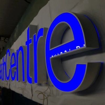 Toko Etalase Logo Saluran Surat Tanda Warna PMS Kustom