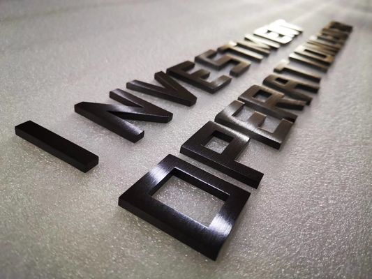 Hotel Silver Fabrikasi Surat Stainless Steel Potong Datar Ketebalan 20-200mm